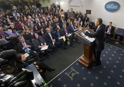 Milestone: Obama Calls on Women Only at Press Conference