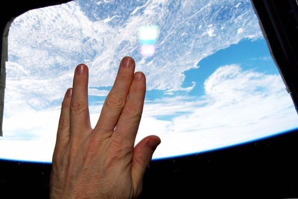 Nimoy Gets Final Salute From Space