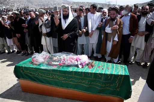 Afghan Women Bury One of Own Killed by Mob