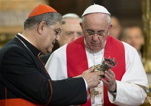 Pope Hailed for Blood 'Half-Miracle'