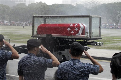 Singapore Comes to 'Near-Halt' for Funeral