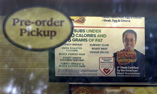 Subway Wipes Jared Fogle From Website