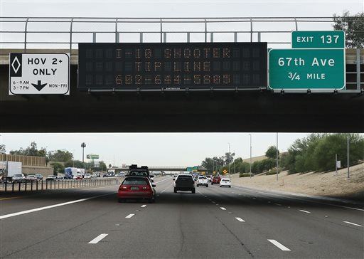 Suspect Arrested in Phoenix Freeway Shootings