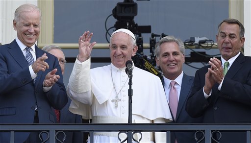 Pope Francis Now in New York