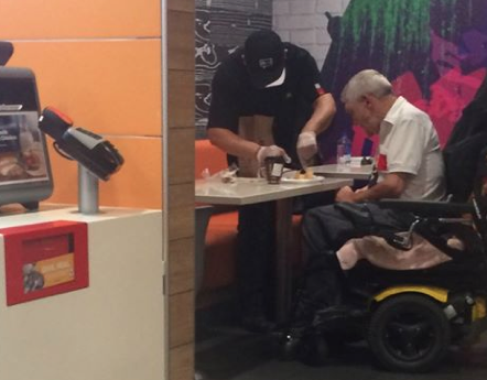 Pic of McDonald's Worker's Kindness Will Make Your Day