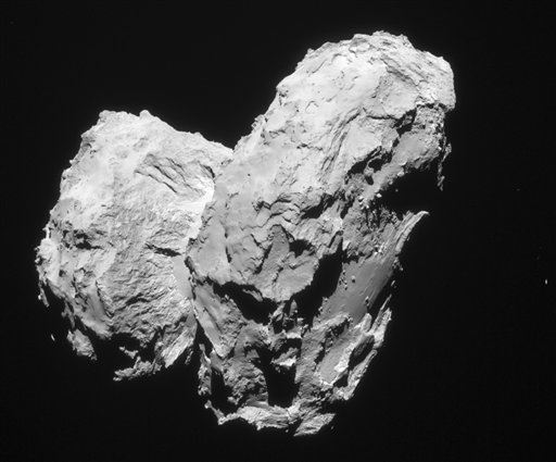 Why Rosetta's Comet Looks Like a Rubber Duck