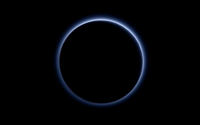 Pluto Has a Blue Sky, Like Ours