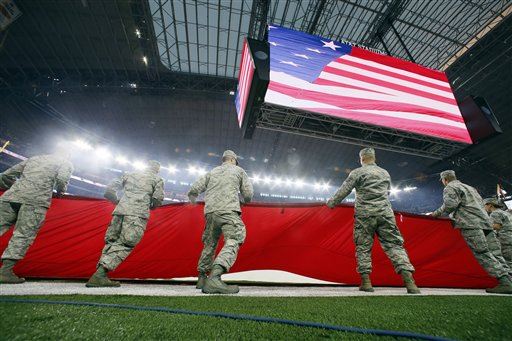 Pentagon Paid Sports Teams to Stage Patriotic Events