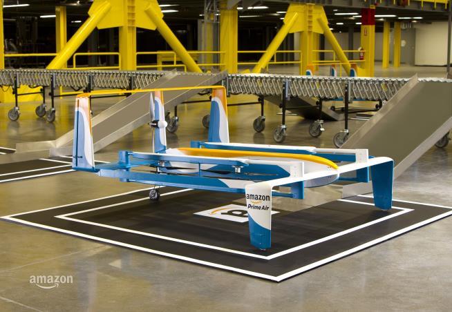 Amazon's Vision: 30-Minute Drone Deliveries