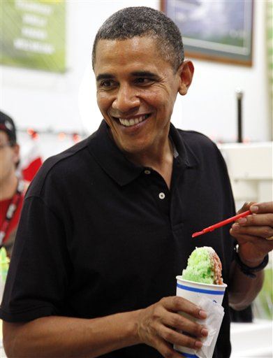 Hawaii Has Only Named a Snowcone After Obama