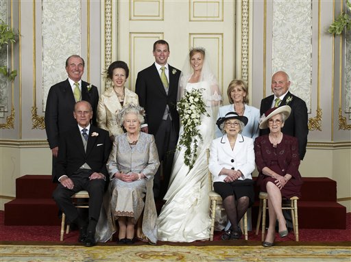 Queen's Grandson Weds, Sells Pix for $1M