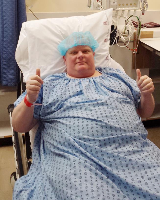 Rob Ford Is in Palliative Care