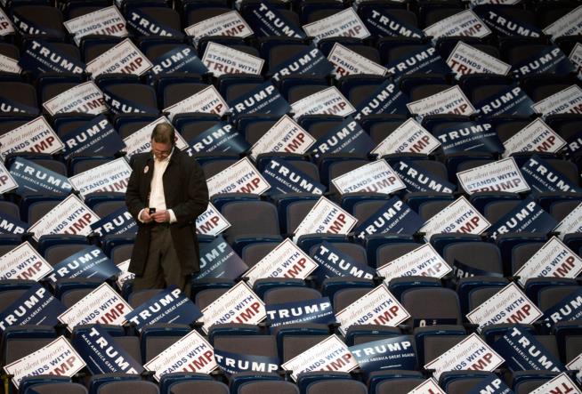 Trump 'New York Values' Rally Gets Rowdy