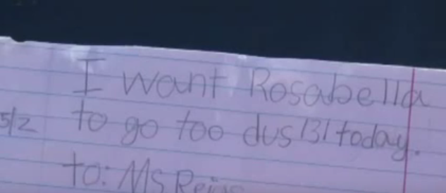 7-Year-Old Fools School With Poorly Spelled Note