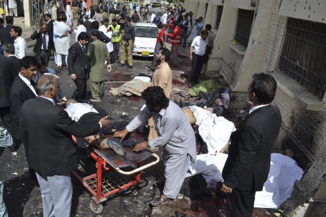 Dozens Killed in Pakistan Hospital Bombing