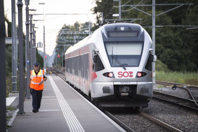 Swiss Police: Man Stabbed Train Passengers, Set Fire