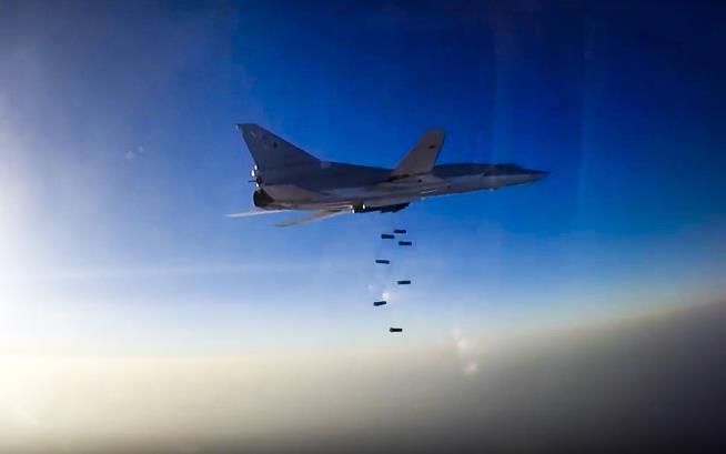 In Russia's Strikes on Syria, a Surprising First
