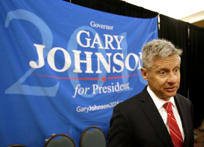 Gary Johnson Thinks He Could Make Debates, or 'Game Over'