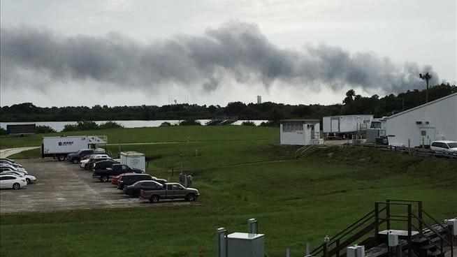 SpaceX Explosion Reported at Cape Canaveral