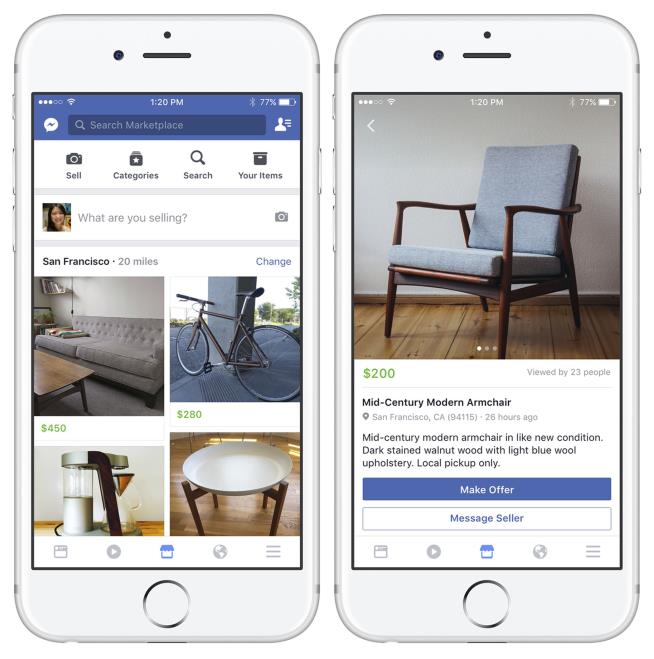Facebook Launches Revamped Buy/Sell Marketplace