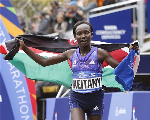 Kenya's Keitany Wins 3rd Straight NYC Marathon
