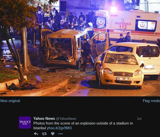 Turkey Vows 'Vengeance' as Soccer Blasts Kill 30 Cops