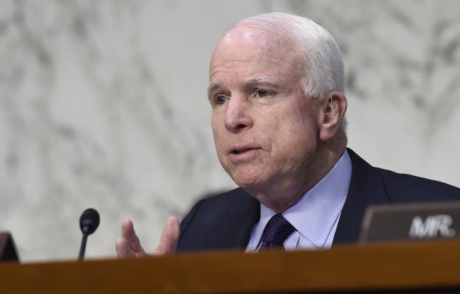 McCain on Syria: Obama Did 'Nothing to Stop It'