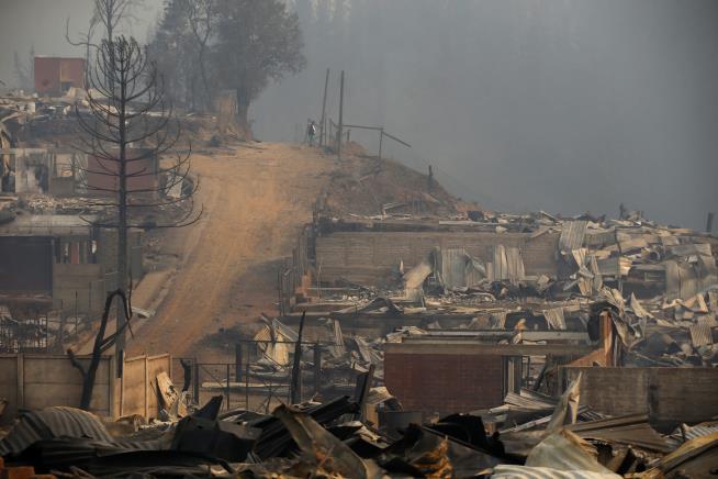 Town Destroyed in Chile's Worst-Ever Wildfires