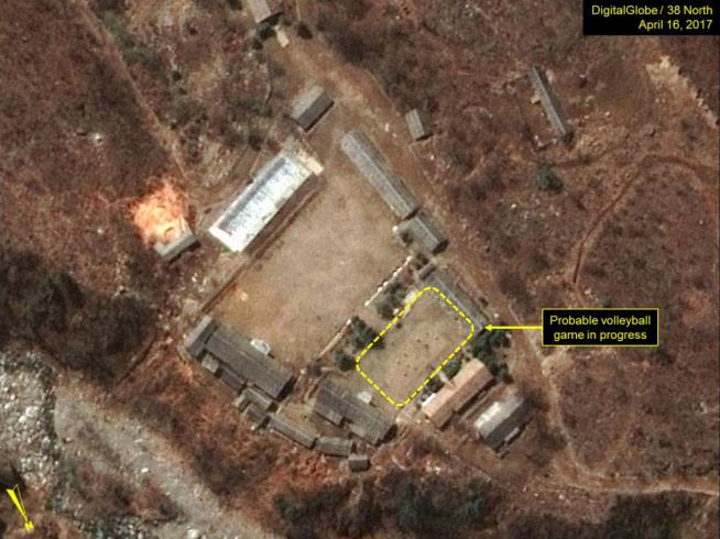 Images of North Korea Nuclear Test Site Show ... Volleyball