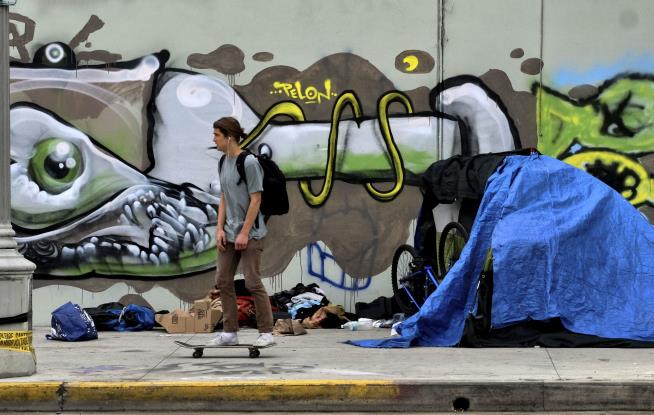LA Homeless Population Breaks 'Scary' Record