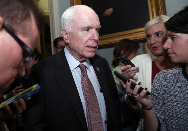 McCain Says He Can't Vote for ObamaCare Repeal