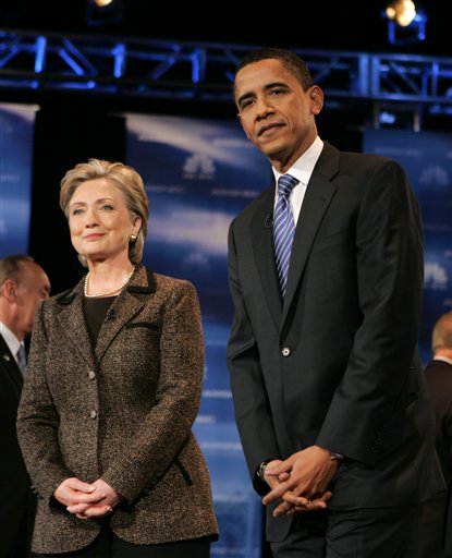 Delicately, Team Clinton Gets Behind Obama