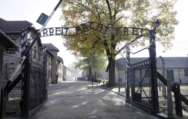 'Work of Art' Outside Auschwitz Lands 2 in Prison