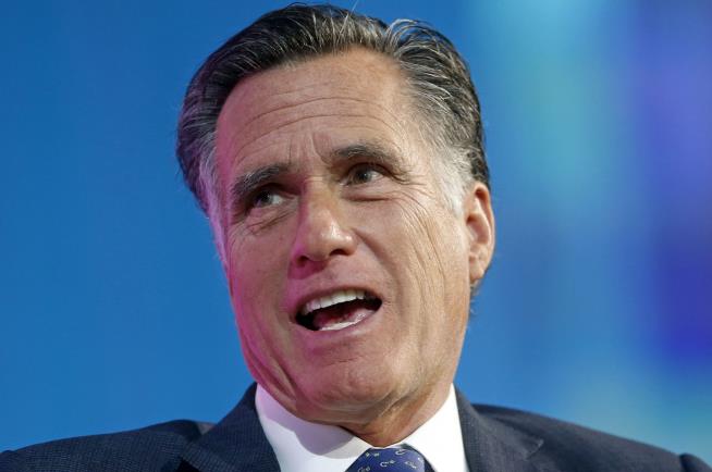 Romney Is In, but Don't Expect Attacks on Trump