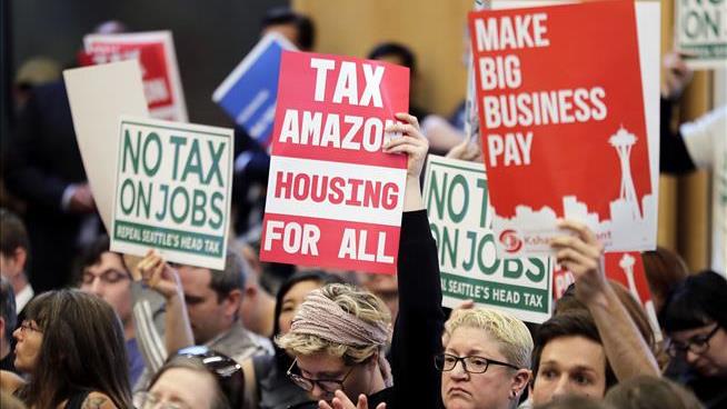 Business Goliaths Manage to Kill Seattle's 'Head Tax'