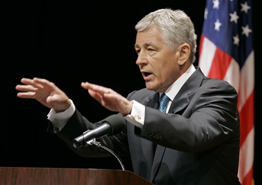 GOP's Hagel Will Travel to Iraq With Obama