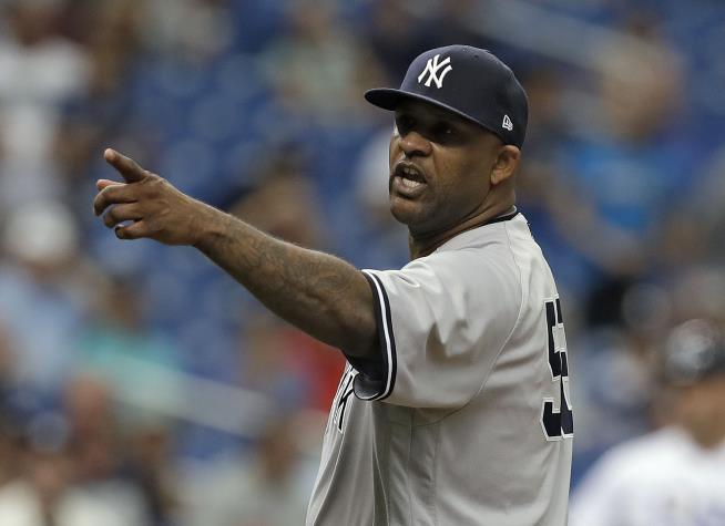 CC Sabathia gets ejected on goal pitch, loses bonus