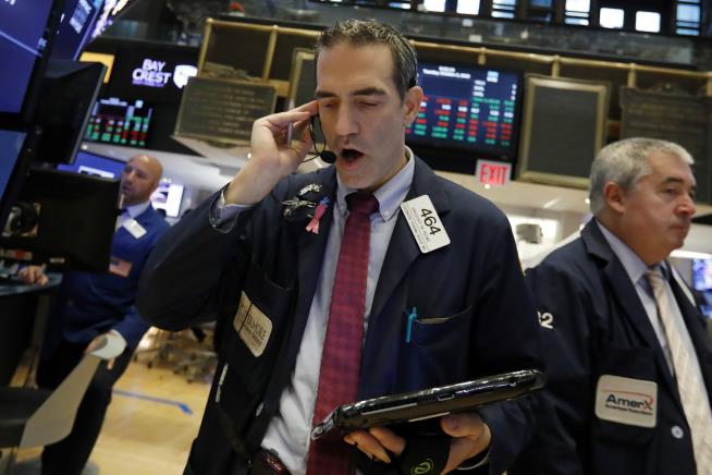 Dow Ends Day at All-Time High