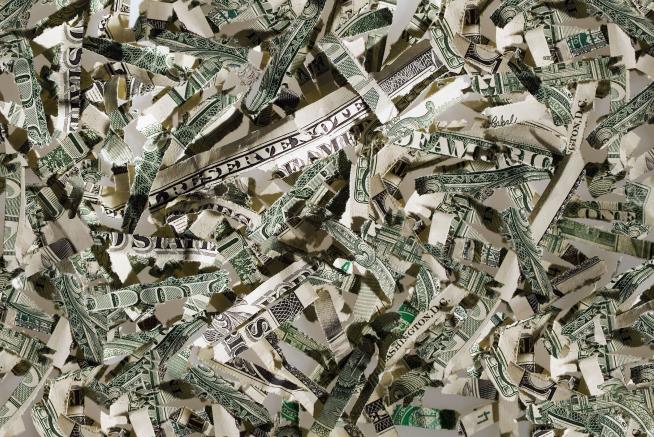 Toddler Shreds $1K in Cash