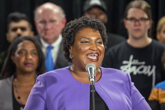 Abrams Ends Georgia Bid With Fiery Parting Shot
