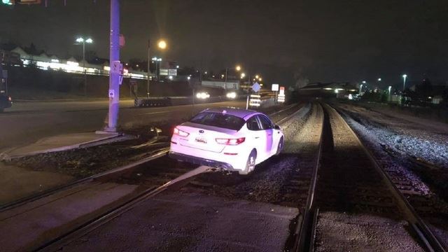Woman Stuck on Train Tracks: 'GPS Told Me to Do It'