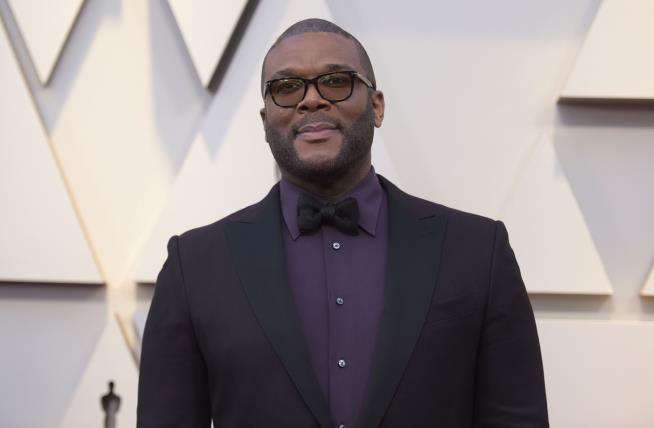 Tyler Perry helps children after mother is gunned down outside a bank