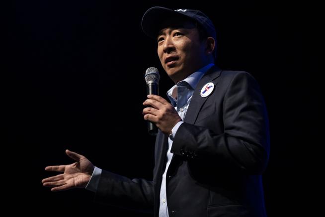 Grieving Mom Puts Andrew Yang in Tears