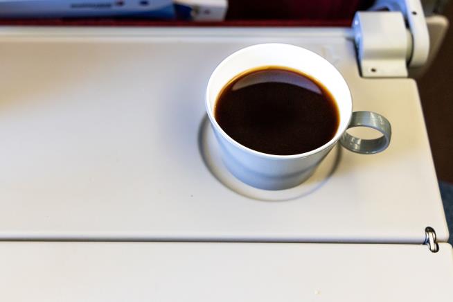 Flight Diverted When Coffee on Tray Hits Control Panel