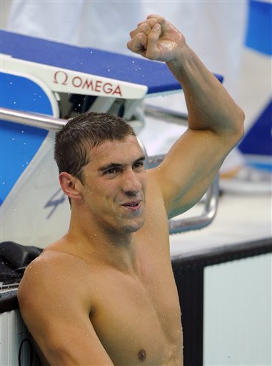Phelps Captures First Gold In Quest for History