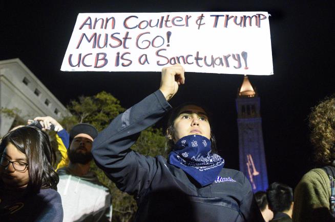 Ann Coulter Quips About 'Red Carpet Walk' in Berkeley