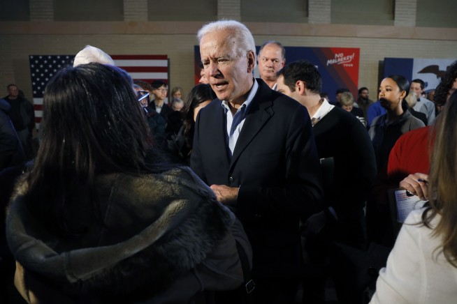 Joe Biden Challenges Iowa Man to a Pushup Contest After Heated Exchange