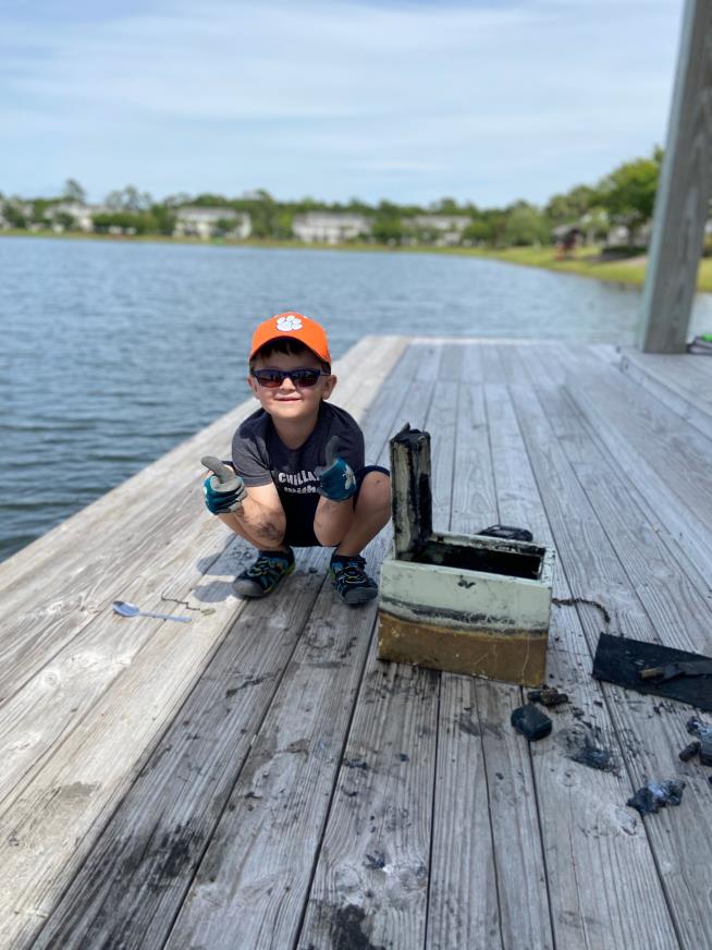 Boy, 6, Goes Fishing, Reels in Missing Safe