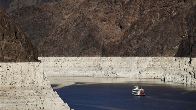 Hoover Dam Water Shortage Is Effect of Long Drought
