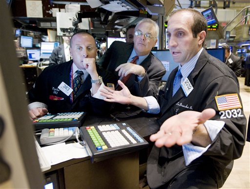Bailout, Oil Send Dow Down 372